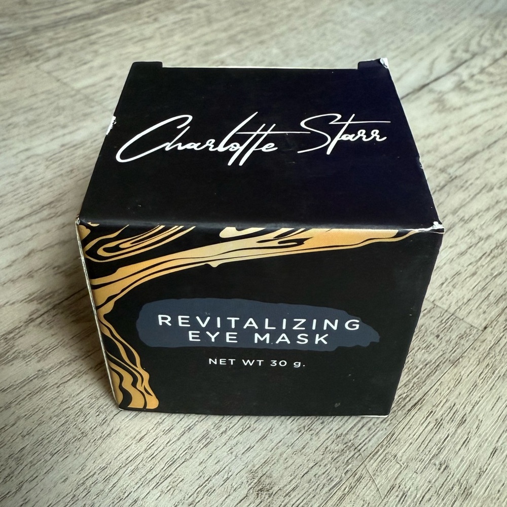 Charlotte Starr Revitalizing Eye Mask 30 grams Day Night Cruelty Free New Sealed